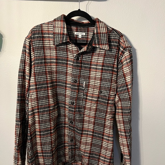 Plaid Button-Up Shirt - Picture 1 of 3